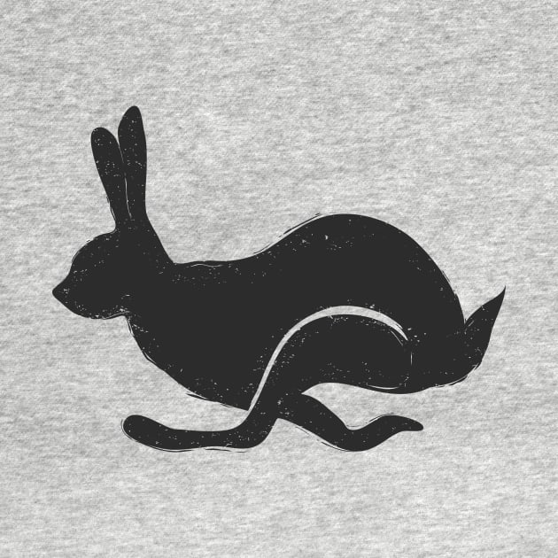 Hare Vintage Hand Drawn by bullshirter